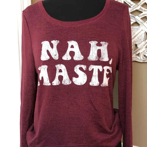 ⭐️ Fifth Sun Nah, Maste Graphic Print Lightweight Sweater - MEDIUM - Picture 8 of 11